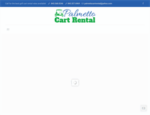 Tablet Screenshot of palmettocartrental.com